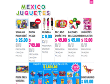 Tablet Screenshot of juguetes.org.mx